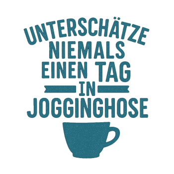 Preview: Witziges T-Shirt "Jogginghose!